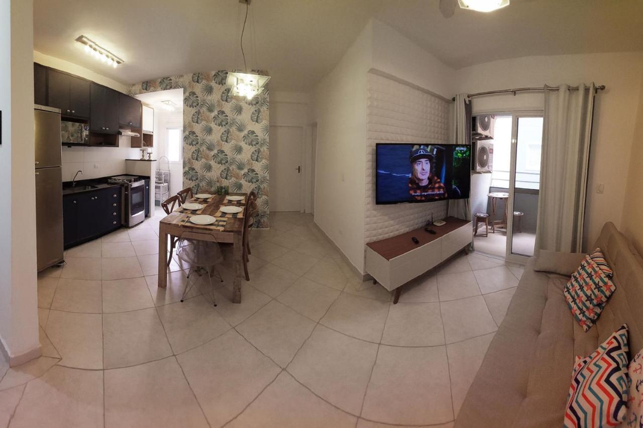 Apartamento Ubatuba Itagua - Ar - Wifi エクステリア 写真